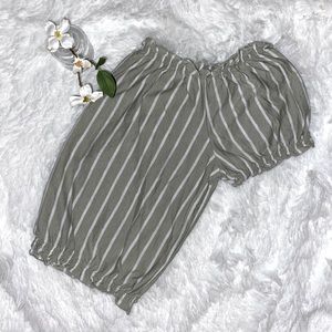 linen sage olive top | american eagle · · · xs nwot